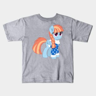 Winter Windy Whistles Kids T-Shirt